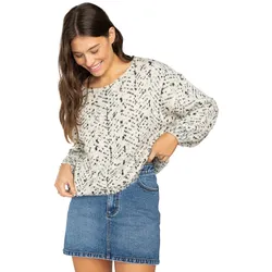 Pullunder BILLABONG "Fall Daze", Damen, Gr. M, weiß cap, 95% Modacryl, 5% Holz, Pullover
