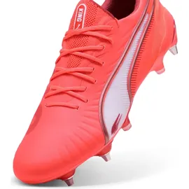 Puma King Ultimate Mxsg Fußballschuhe Herren Glowing Red/White 43