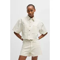 Hugo Getecna 01 Kurzarmhemd - Light Beige - M