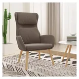 vidaXL Relaxsessel Braun Samt