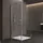 doporro Ravenna36UK Duschkabine mit Drehtür 70 x 80 cm transparent Sicherheitsglas