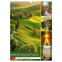 Calvendo Unter der Sonne der Toskana (Wandkalender 2026 DIN