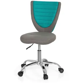 HJH Office Kiddy Comfort ca.41x94x41cm Grau,Türkis