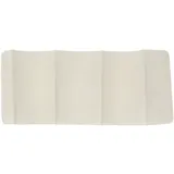 Aufbügel Flecken | extra Soft | in verschiedenen Größen | aus 100% Baumwolle | in Unifarben | (beige, 8,5 x 25 cm)