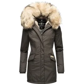 Navahoo Wintermantel Cristal beige / khaki XS