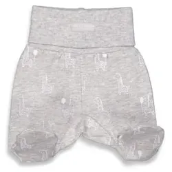 Feetje Strampelhose Frühchen Giraffe Grau Melange, 44