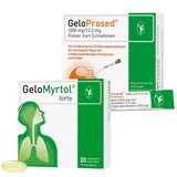 GeloMyrtol forte der pflanzliche Schleimlöser & GeloProsed® Die Erkältung im Griff 10+20 St Kombipackung
