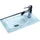 Fackelmann LED-Waschbeckenbeleuchtung Back Light 45 cm 3W warmweiß