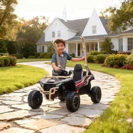 aiyaplay Kinder Elektroauto UTV Gelb (1-tlg)