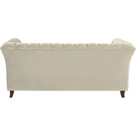 Home Affaire Chesterfield-Sofa Reims Polyester 180 x 76 x 88 cm Beige