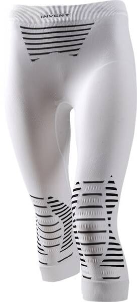 X-BIONIC Damen Tight LADY INVENT UW PANTS MED, White/Black, XL