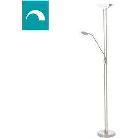 EGLO Baya 2-flg. nickel matt/weiß satiniert