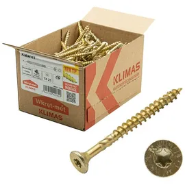 Klimas Holzschrauben 4,5 x 70 mm 250 Stück