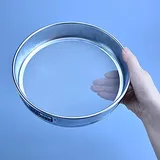JINGERL Dia 20 cm von 10mesh bis 200mesh Edelstahl Nettoverchromung Körpertestsieb Standard Test Sieb Laborsieb (Color : 80 mesh(0.2mm))