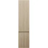 Burgbad Lin20 Hochschrank 40 x 34,5 cm Eiche Dekor Cashmere Holz