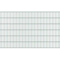 GAH Alberts Alberts Doppelstab-Gittermatte 2m 120 hoch cm, Typ 6/5/6, grün