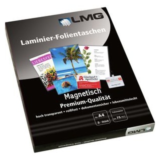 LMG Laminierfolien glänzend 75 mikron A4