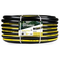 Bradas "Bradas Gartenschlauch CARAT, 3/4\", schwarz/gelb, 50 m"