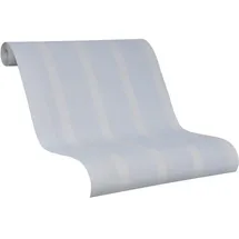 Schöner Wohnen Vliestapete Streifen, blau/weiß