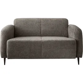 Home Affaire Polstergarnitur HOME AFFAIRE "Marone", grau (grau, braun, grau, braun), H:76cm T:90cm, 100% Polyester, Sitzmöbel-Sets, auch einzeln erhältlich