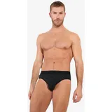 HOM Neels Slip schwarz/weiß S 2er Pack