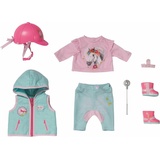 Zapf Creation BABY born Deluxe Reit-Outfit 43cm