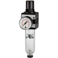 Riegler Filterregler »multifix«, PC-Behälter, BG 1, G 1/4, 0,5-10
