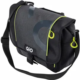 QIO Mattis Gepäckträgertasche grau/schwarz