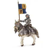 Schleich 70008 - Fahnenträger auf Pferd