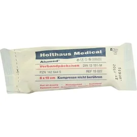 Holthaus Verbandpäckchen 8 x 10 cm steril 1 Stück
