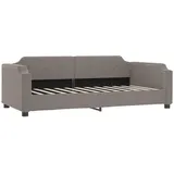 vidaXL Tagesbett Taupe 80x200 cm Stoff