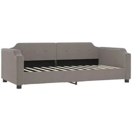 vidaXL Tagesbett Taupe 80x200 cm Stoff