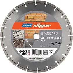 Clipper Diamant Sägeblatt Standard 4x4 300x20mm allgemeine Baumaterialien