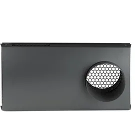 WOLF-Garten Wolf UniAir Design-Doppelgitter DN160 Anthrazit RAL 7016 für CWL