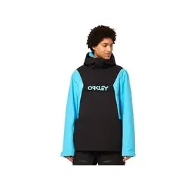 OAKLEY TNP TBT Insulated Anorak Black/Bright Blue - schwarz - M