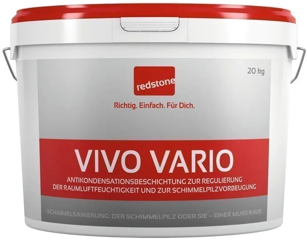 redstone Vivo Vario | Antikondensationsbeschichtung - weiß - 20kg