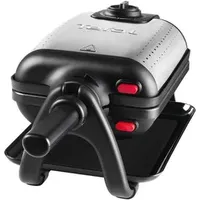 Tefal Waffeleisen WM 756D King Size, für Belgische Waffeln, doppelt, 1200 Watt