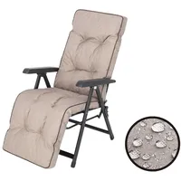 Bjird Liegenauflage 160x50x8 cm - Auflage für Gartenstuhl mit