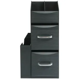 Mendler Kaffeestation für Zubehör HWC-L97 29 x 14 x 33 cm 1-tlg. schwarz