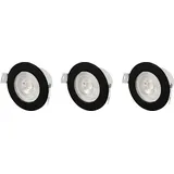 Sygonix SY-6418010 3er Set Schwarz