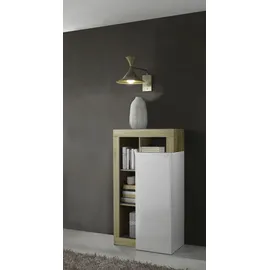 Home Affaire Mehrzweckschrank Hamburg 69 x 126 x 42 cm Weiß