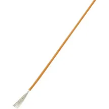 TRU Components TC-7572812 Litze LiY 1 x 0.50 mm2 Orange 10 m