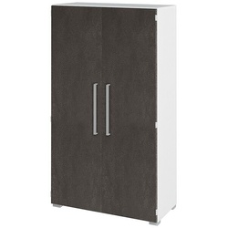 röhr Aktenschrank »Objekt Plus« 4 OH breit 1 fester Boden grau, 80x146.5x41.9 cm