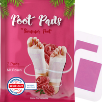 Summer Foot Relaxing Fußpads mit Rosenöl