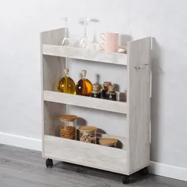 KESPER Nischenregal weiß gekälkt