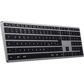 Satechi Slim X3 Bluetooth Tastatur kabellos grau,