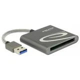 DeLock 91525 Externer Speicherkartenleser USB-A Anthrazit