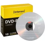 10 Intenso DVD-RW 4,7 GB wiederbeschreibbar