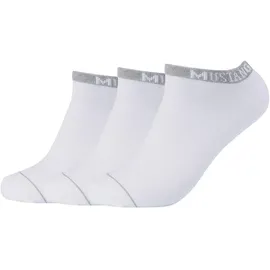 Mustang Sneakersocken 6-Paar Weiß 43-46