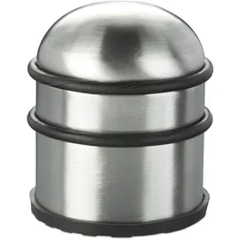 Relaxdays Türstopper Silber 7 cm